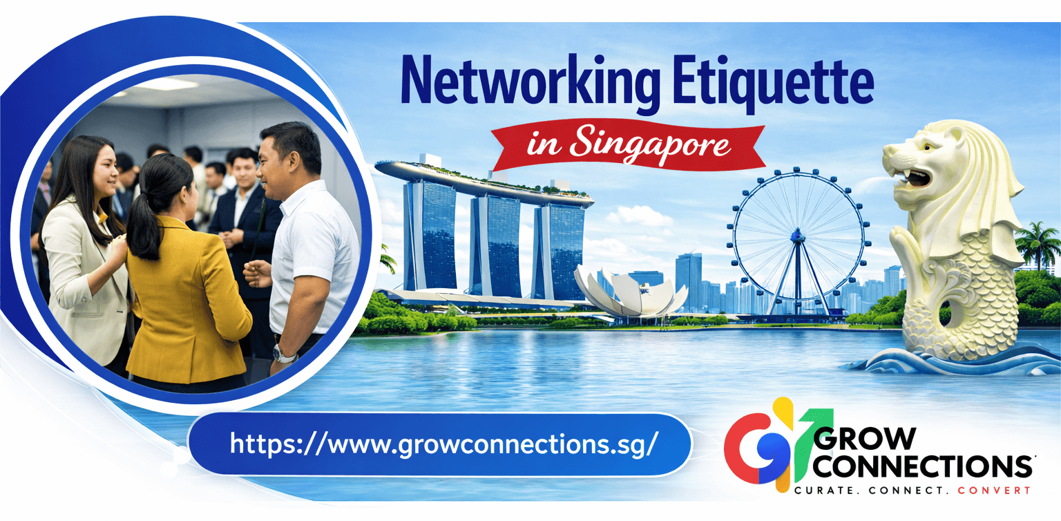 Networking Etiquette in Singapore