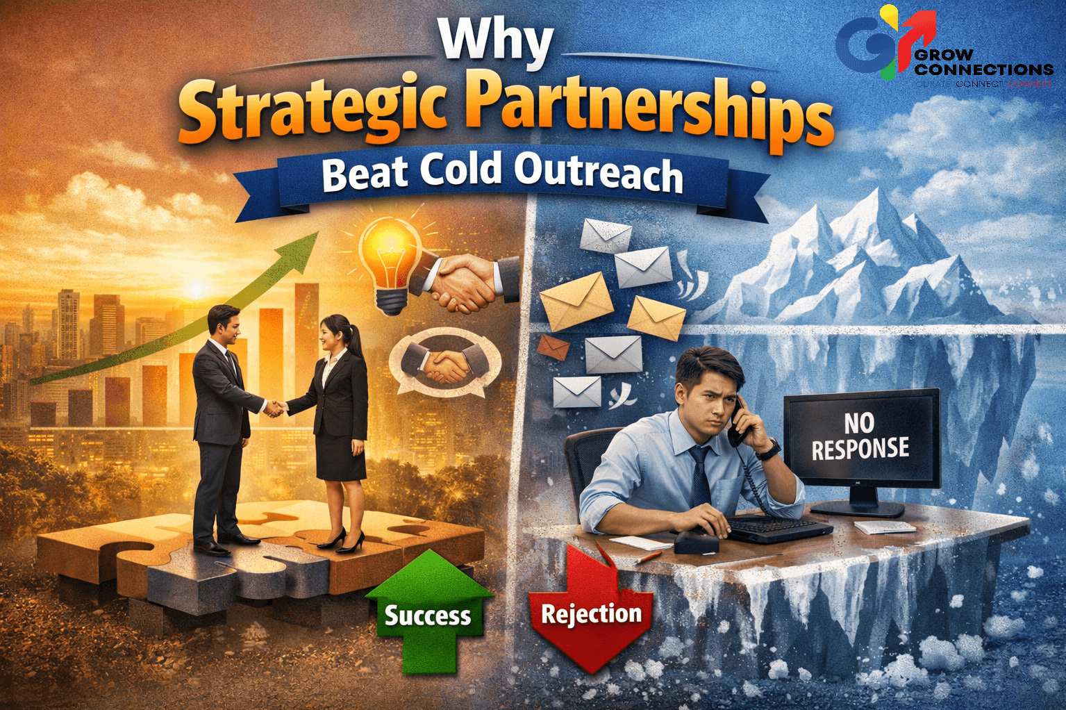 Why Strategic Partnerships Beat Cold Outreach